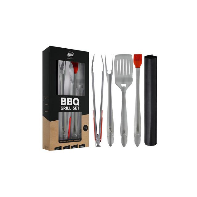 Kaluns Grill Set, 5 Piece Grilling Utensils Set