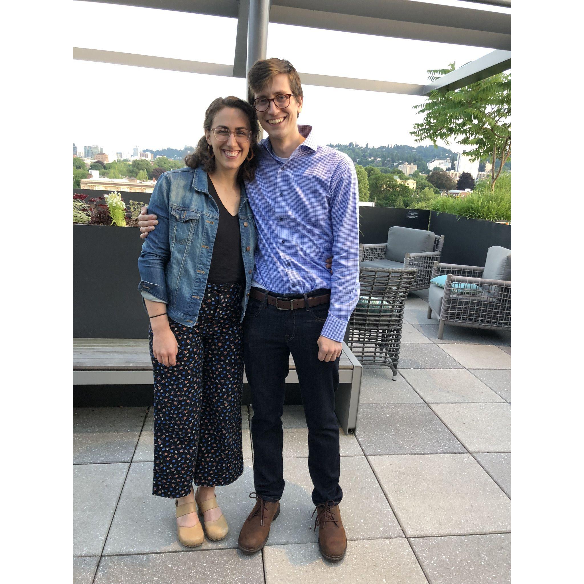 Matt's PhD graduation, 2019!
