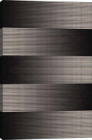 Modern Art- Grayscale - Picture Frame Graphic Art Print on Canvas