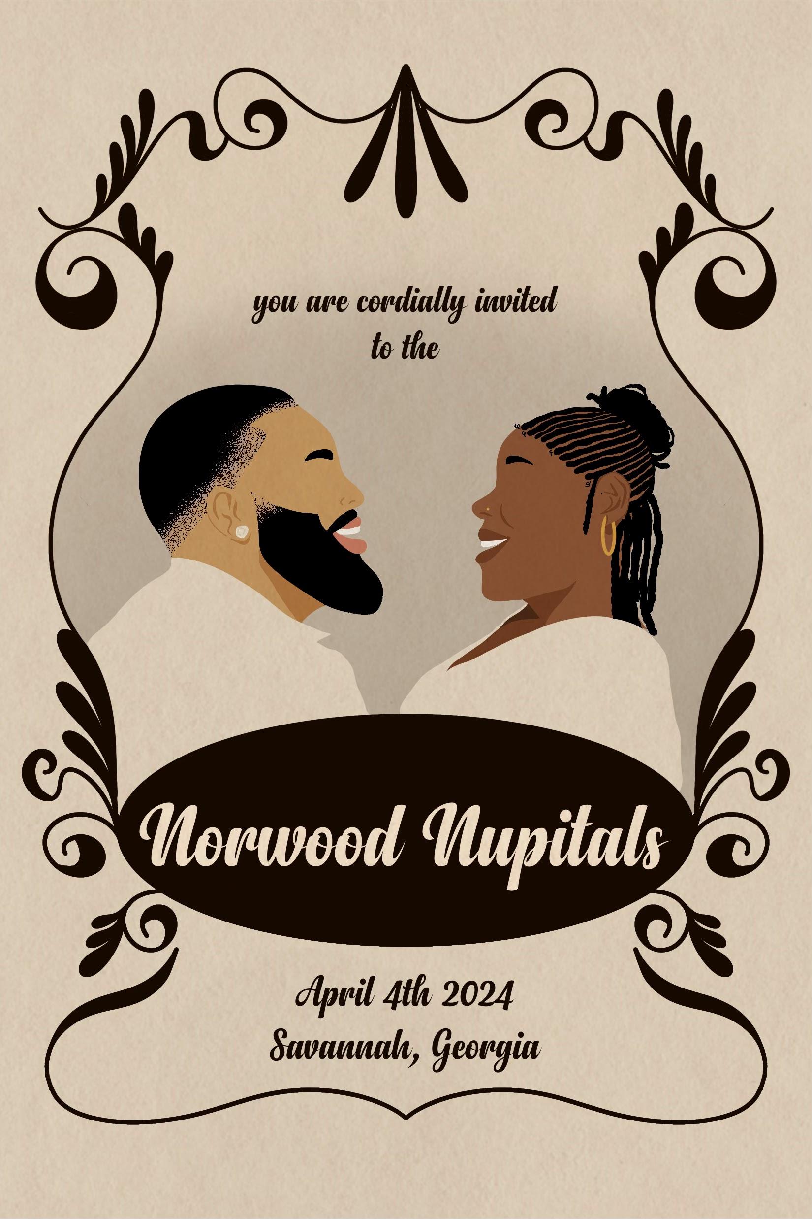 The Wedding Website of Nia Waller and Kaelen Norwood