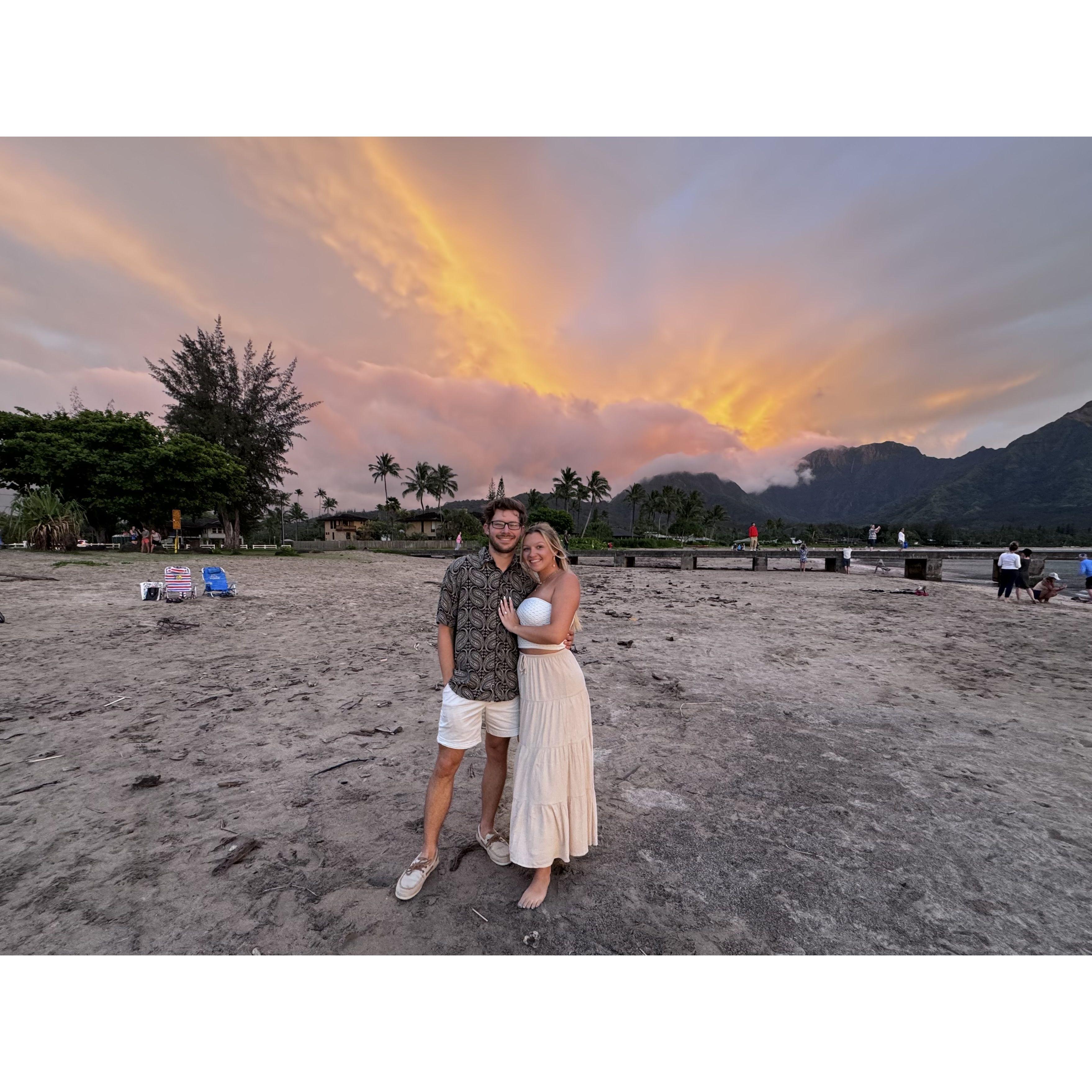 Our engagement night