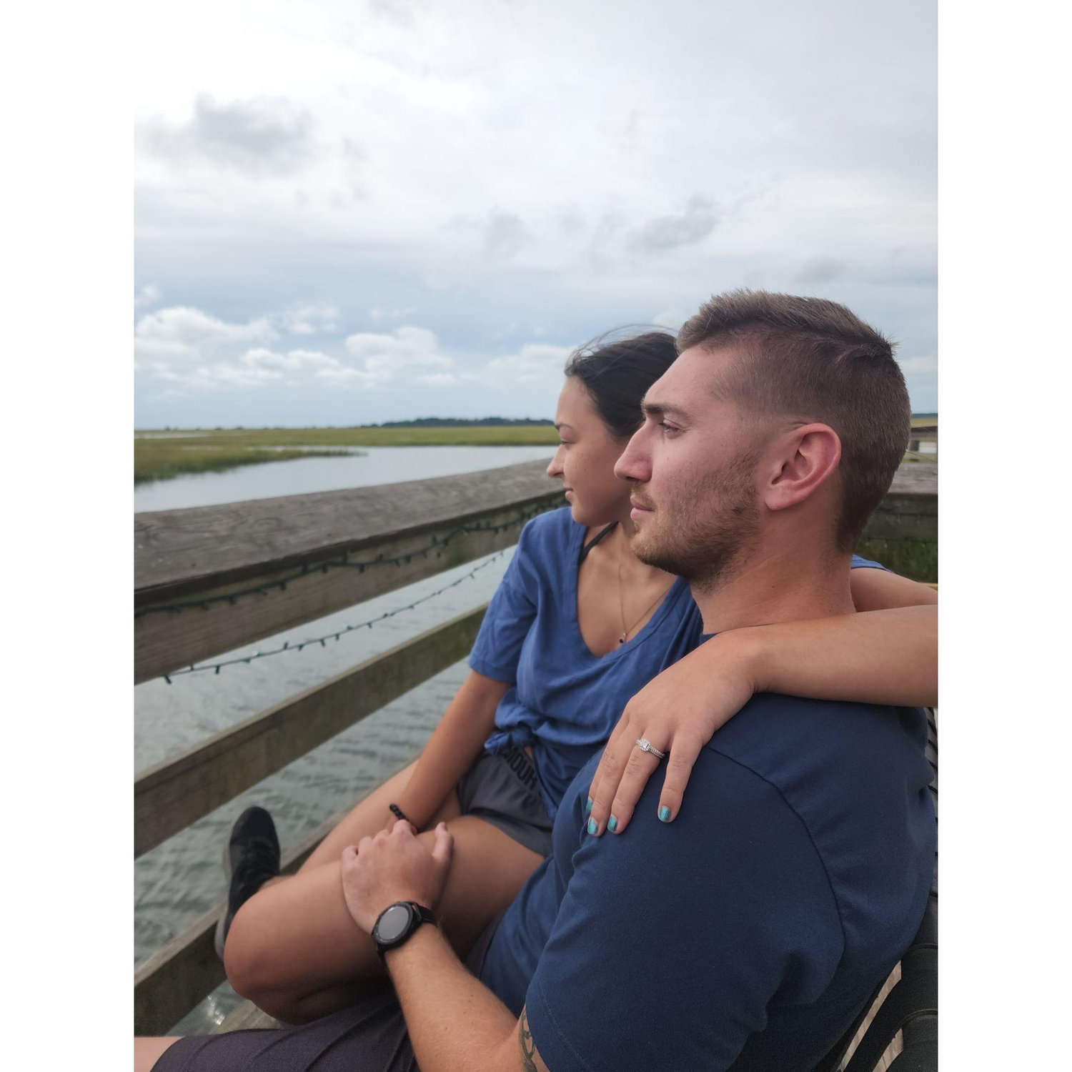 Our second beach trip together. Marc proposed during this trip! Summer 2022