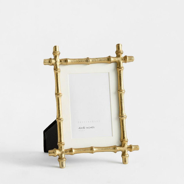 Brass Bamboo Frame 4X6