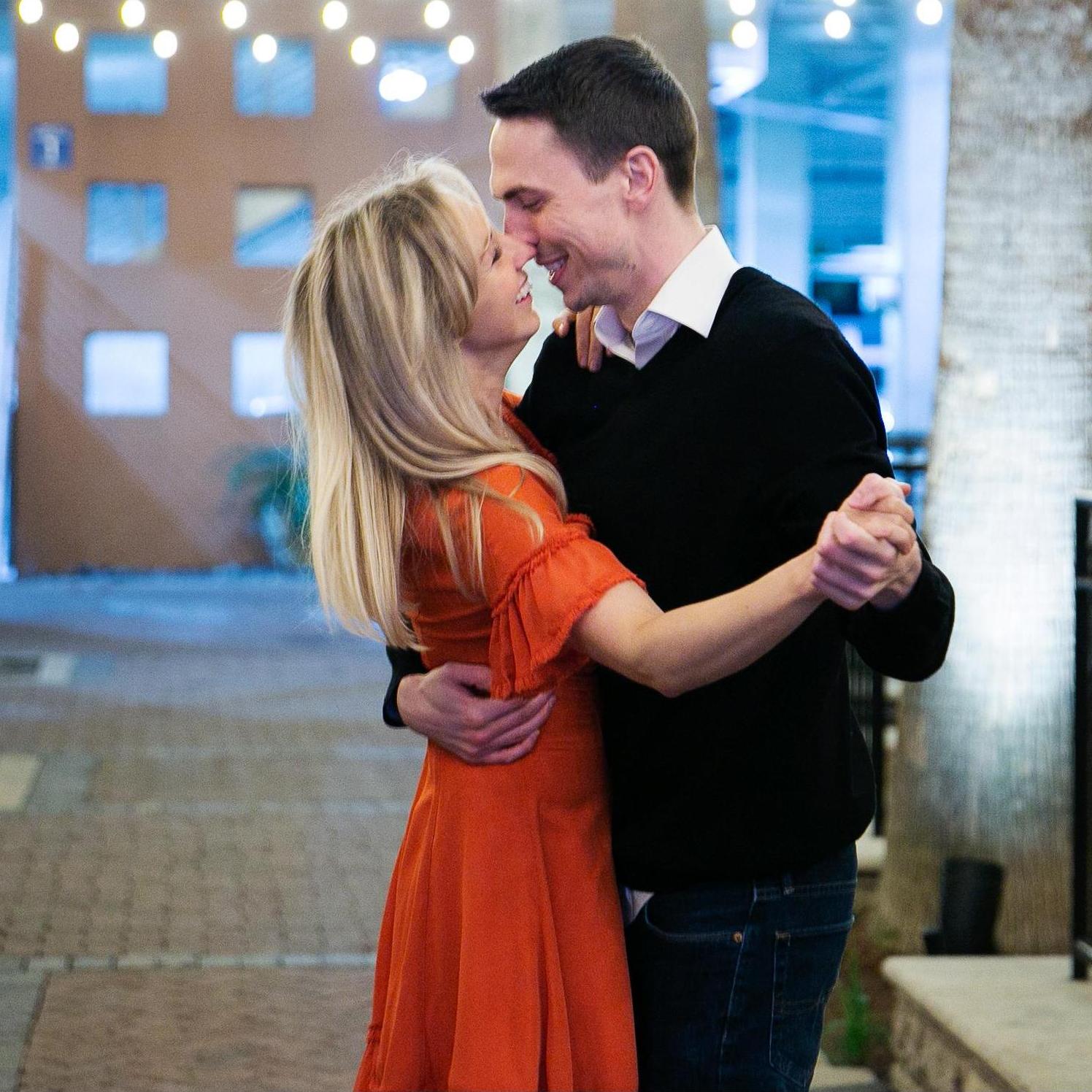 Just moments after I said YES!