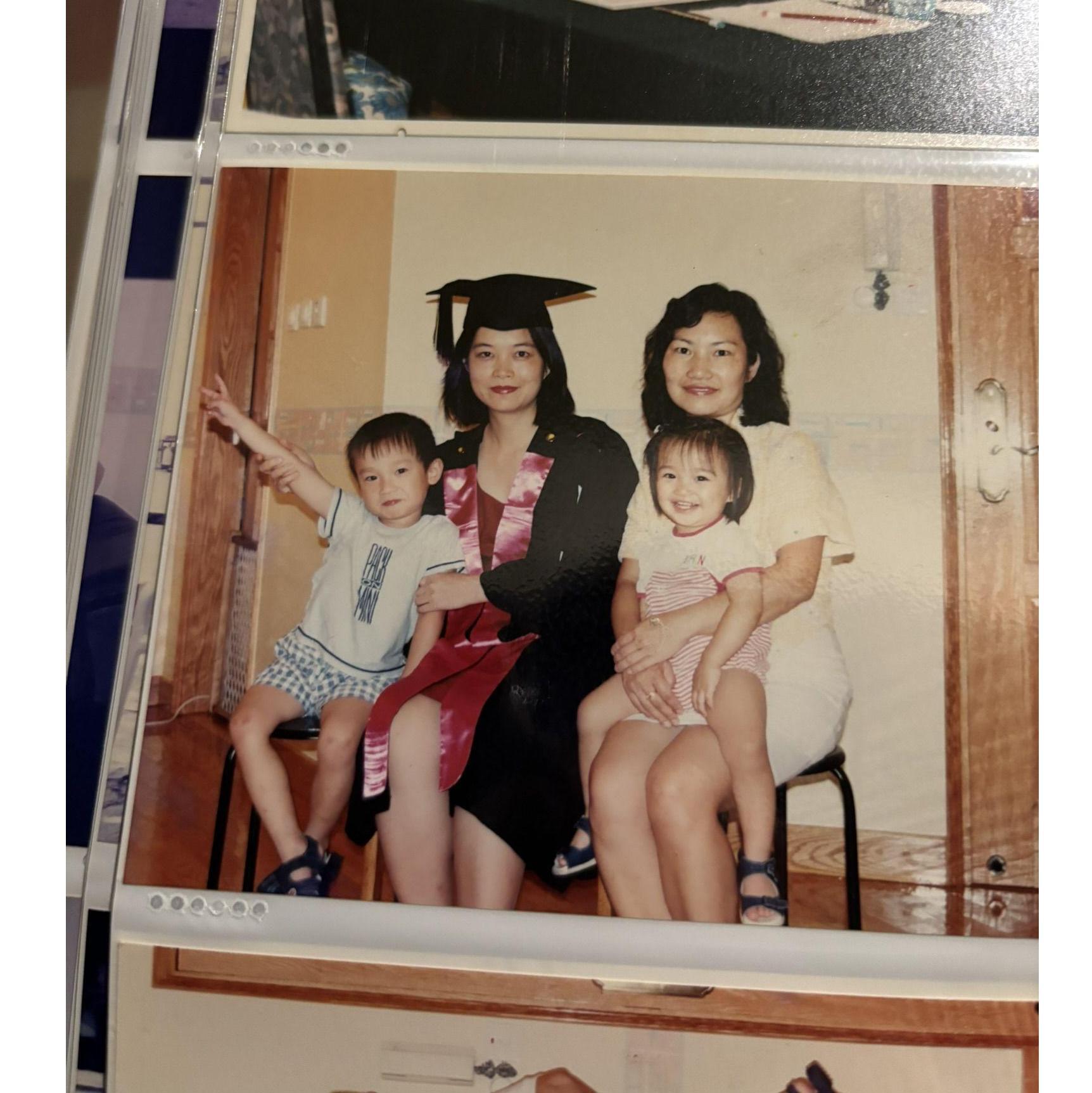 Graduation of Rachel’s God mom.