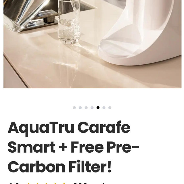 Aquatru Carafe Smart