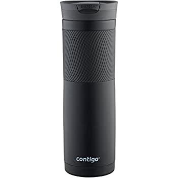 Contigo Snapseal Byron Stainless Steel Travel Mug, 24 Oz., Matte Black