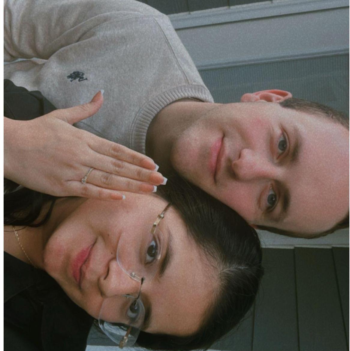 The day we got engaged, April 10th