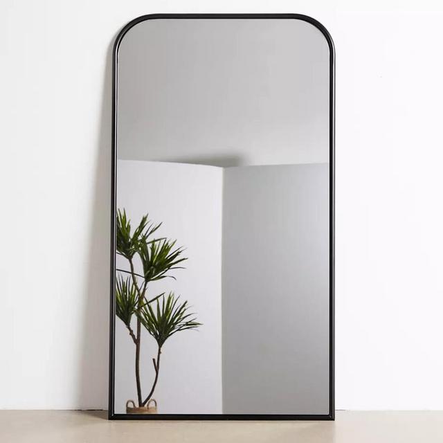Black Selene Floor Mirror