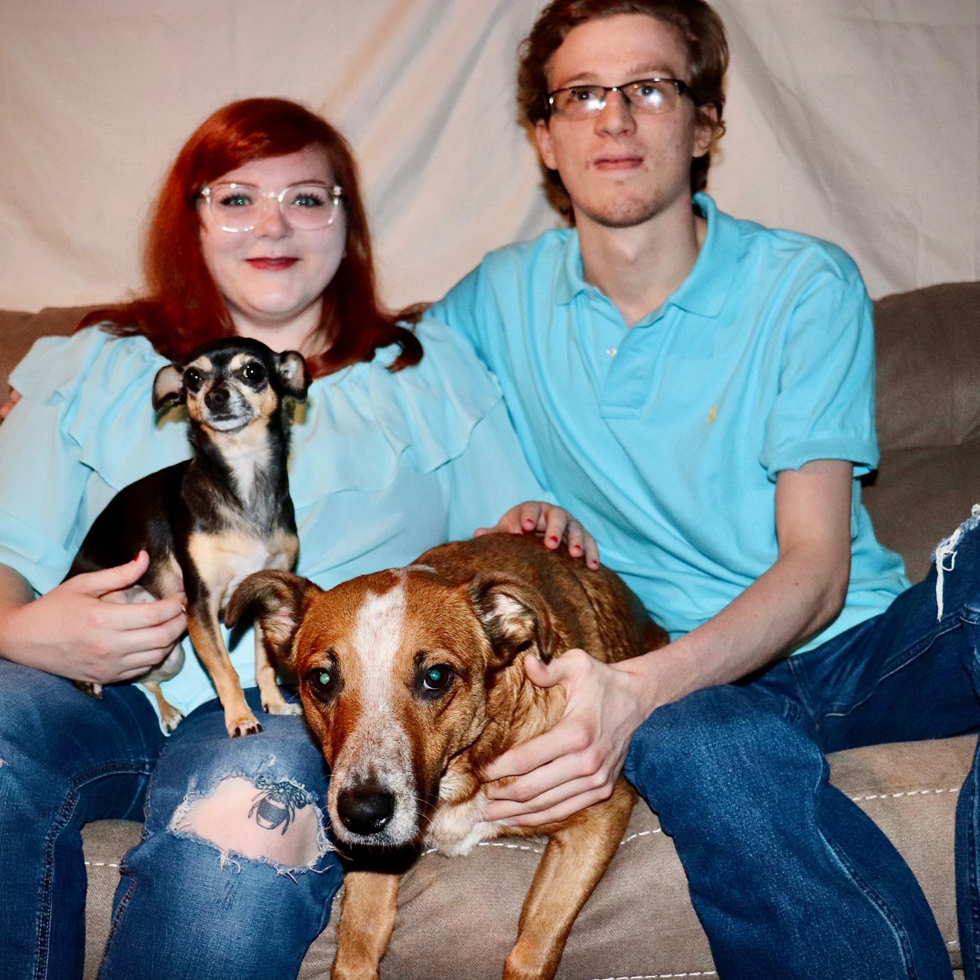 April 2020 with our girls 🐶