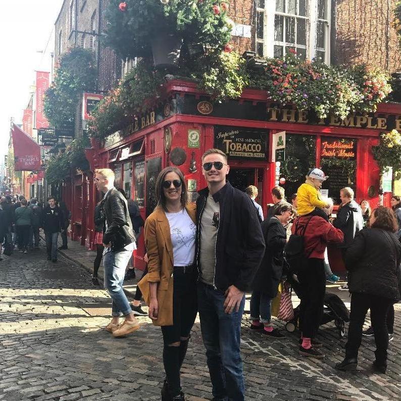 Our first weekend away, Dublin '18