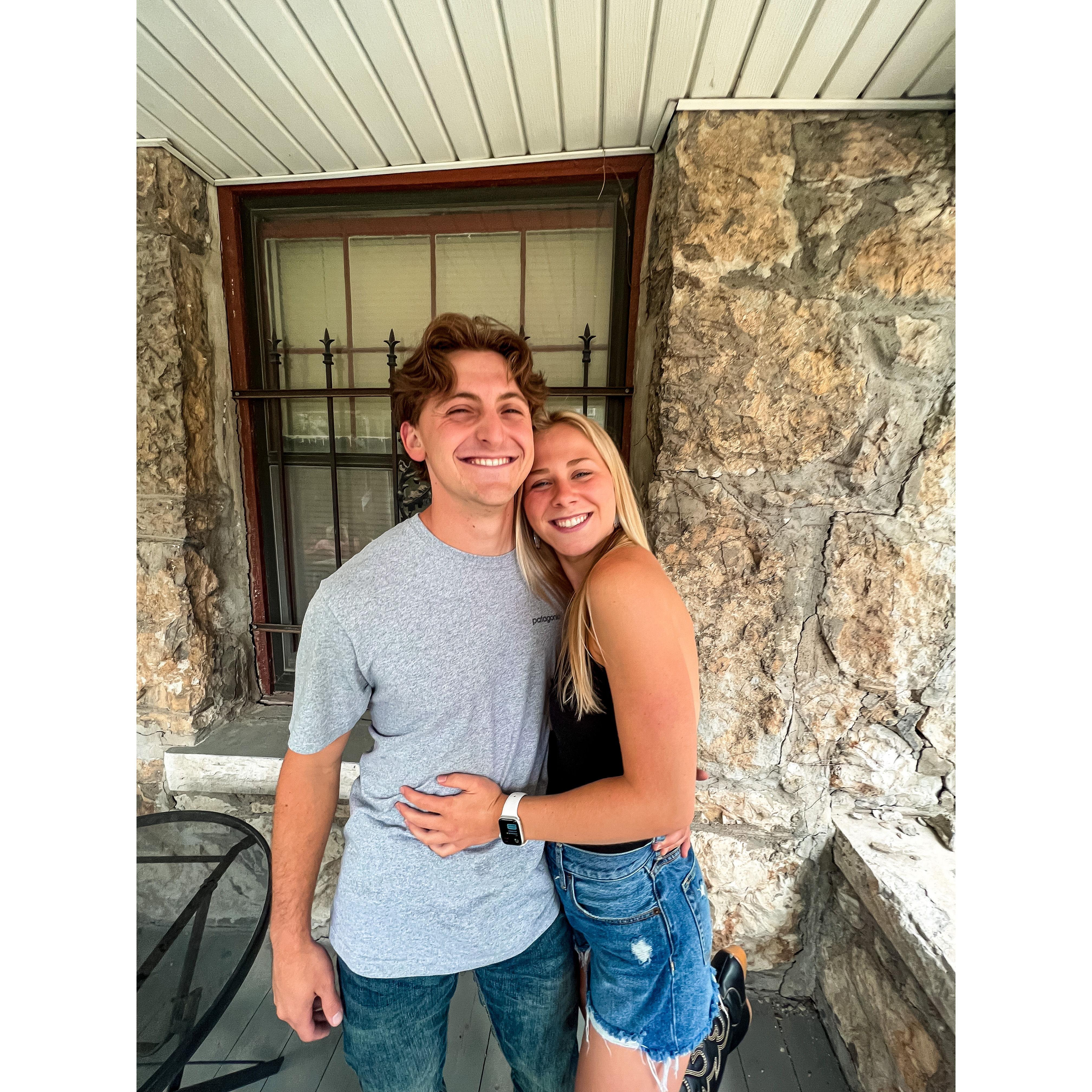 Taken before the Luke Combs concert