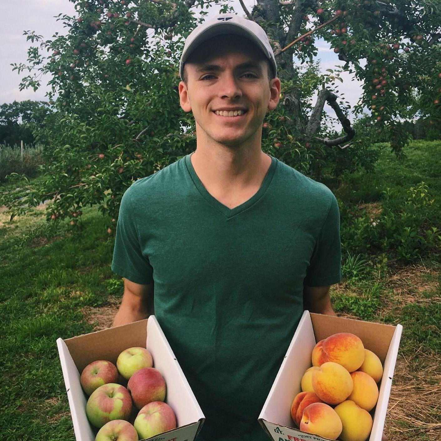 A pic from Och's Orchard, our favorite produce picking spot.