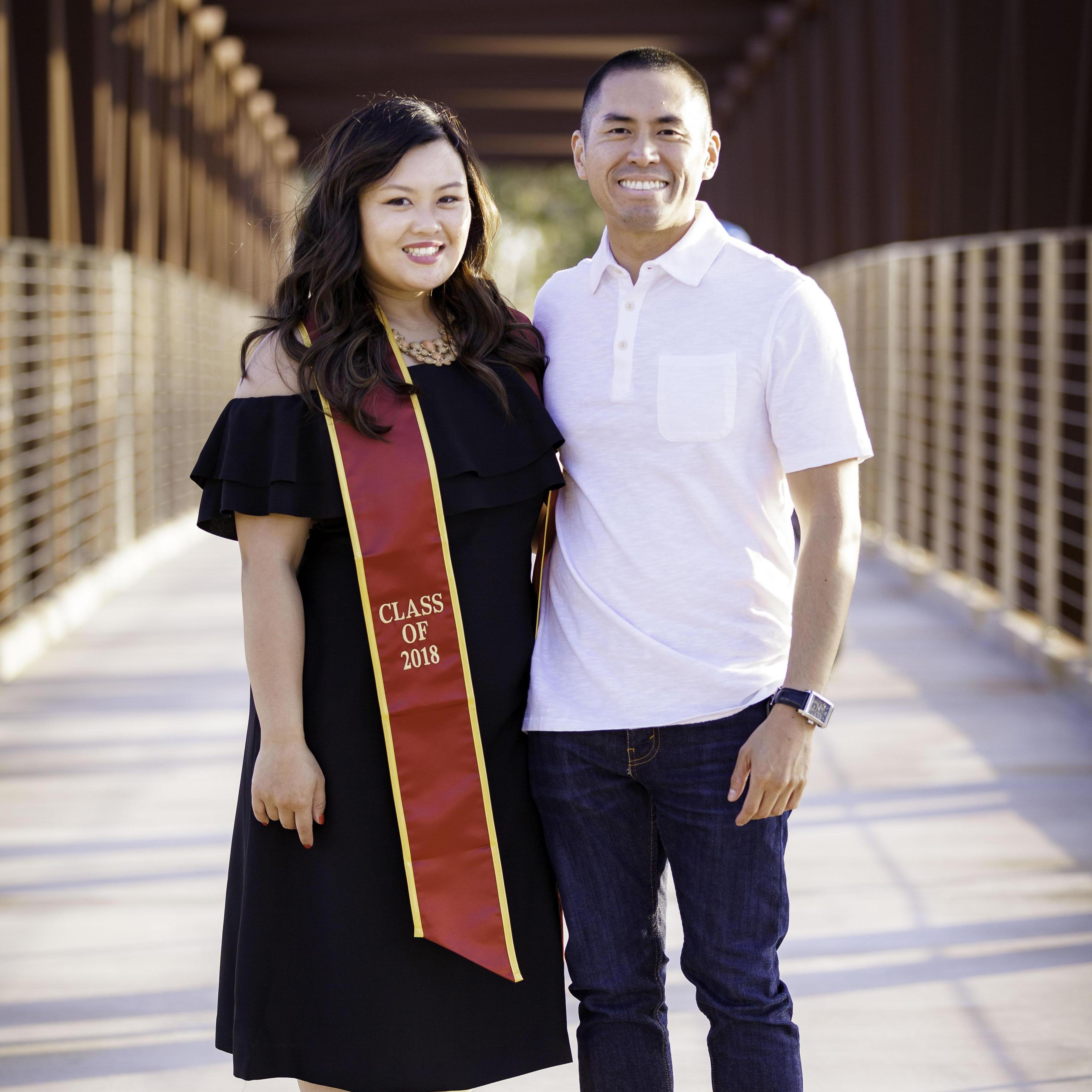 Michelle's graduation from USC!