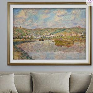 " Late Afternoon In Vetheuil " by Claude Monet