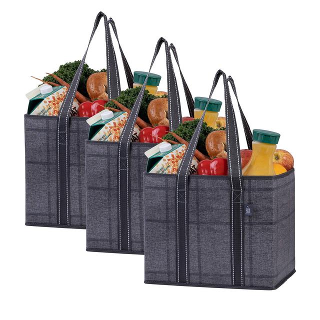 3 Pack Reusable Grocery Bags
