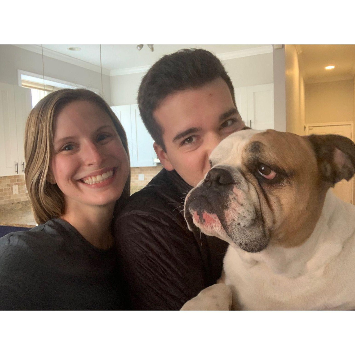 Our first home with Bruno