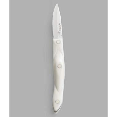 Cutco Model 1720 Paring Knives with 2-3/4" Straight Edge Blade and Overall Length 7-7/8" (Pearl White Handle)