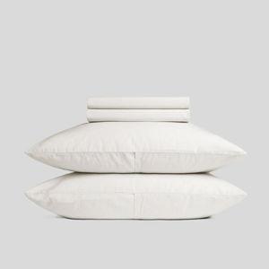 Percale Sheet Set - Cream Queen