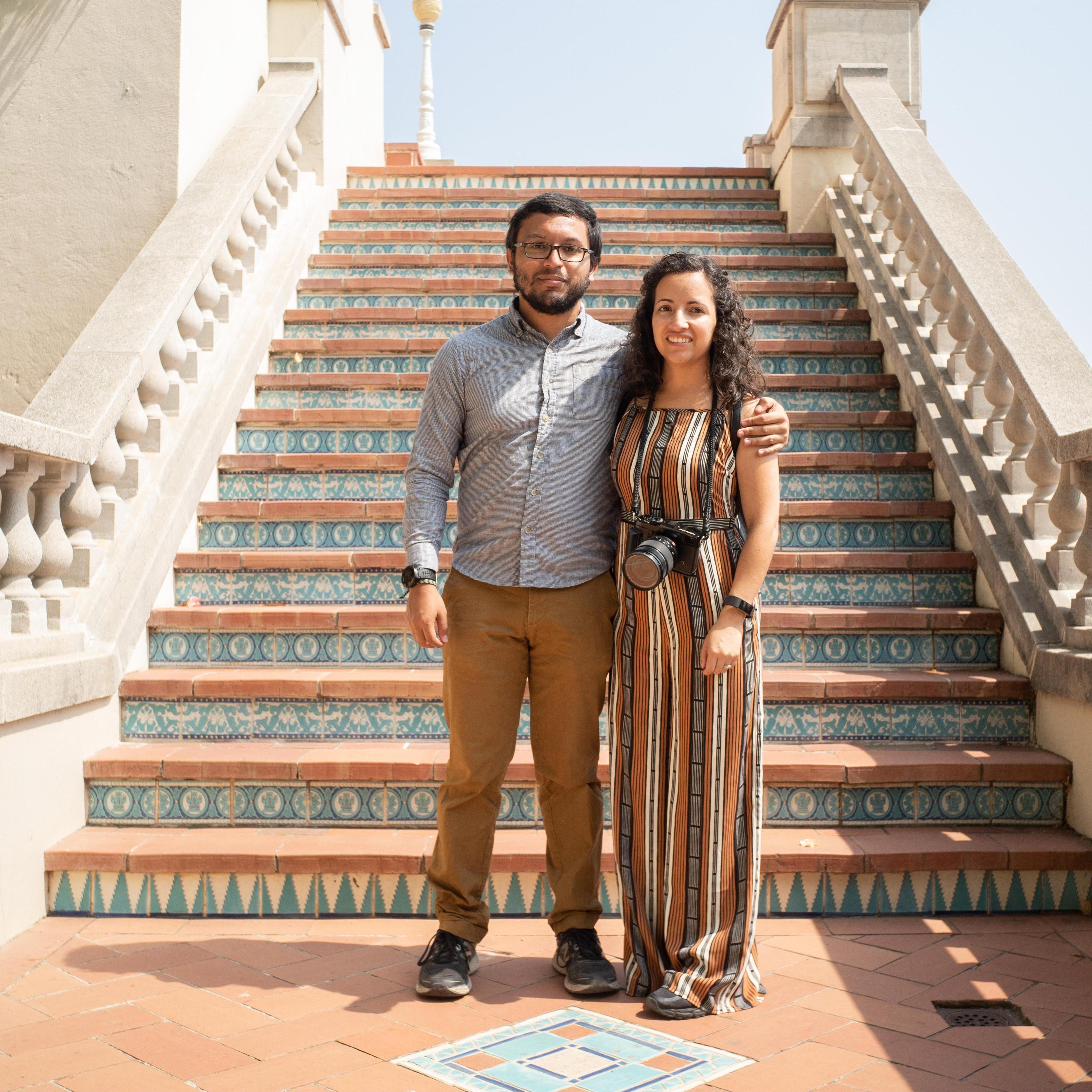 Our trip to Hearst's Castle...aren't we cute