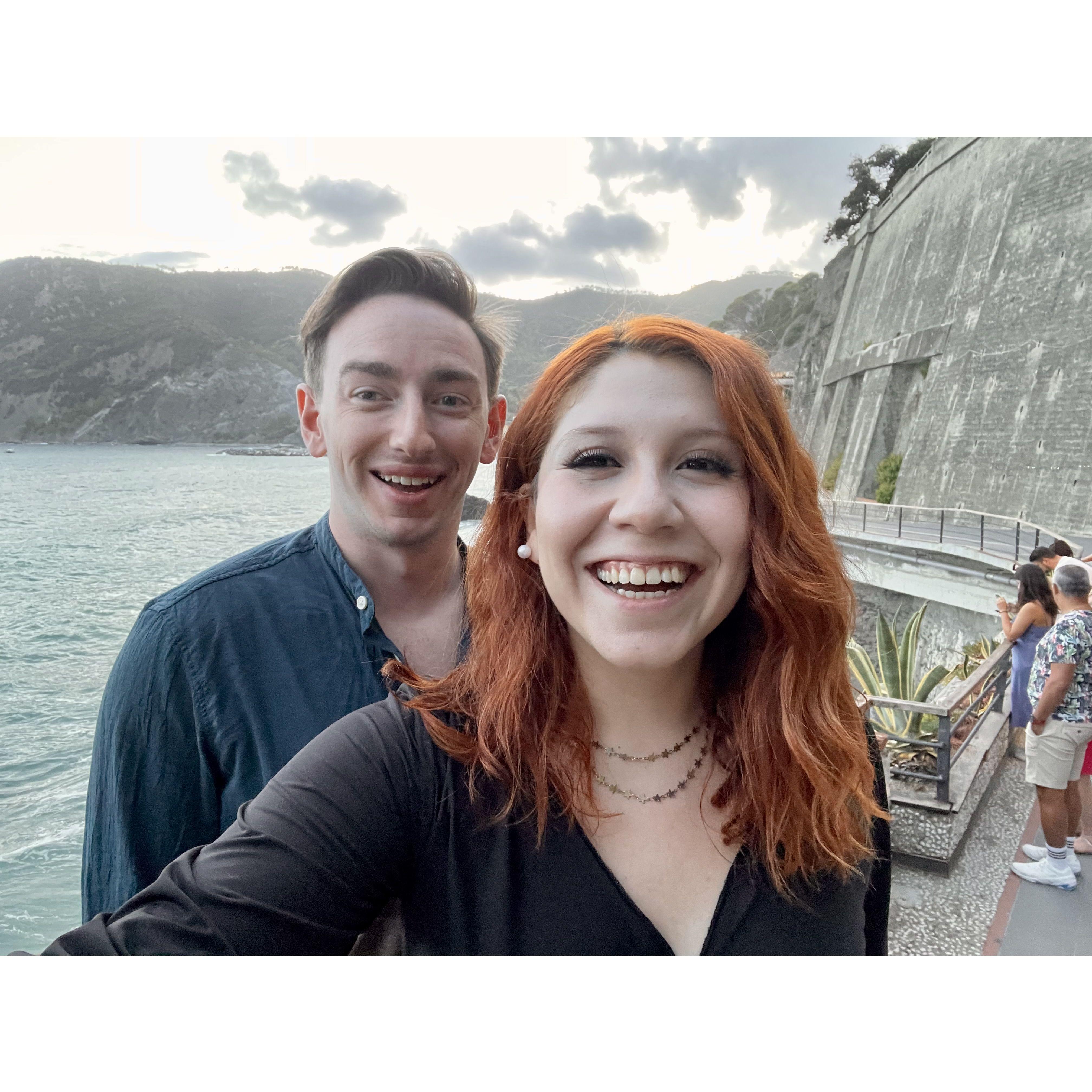 Our first time in Cinque Terre!