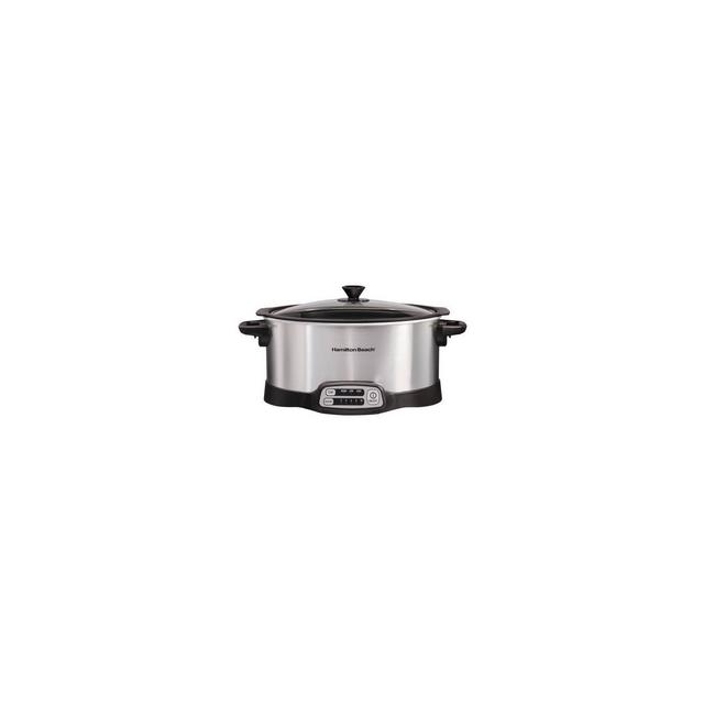 Hamilton Beach 6qt Stovetop Slow Cooker - Silver