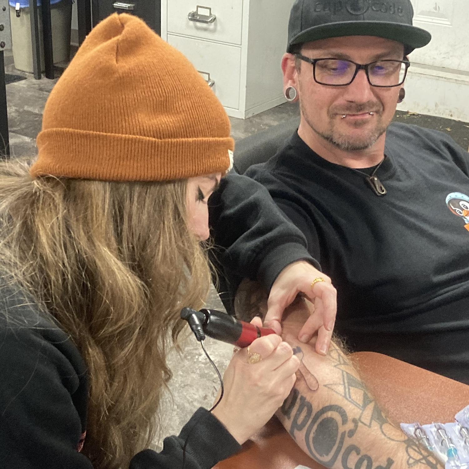 Midnight random tattoos