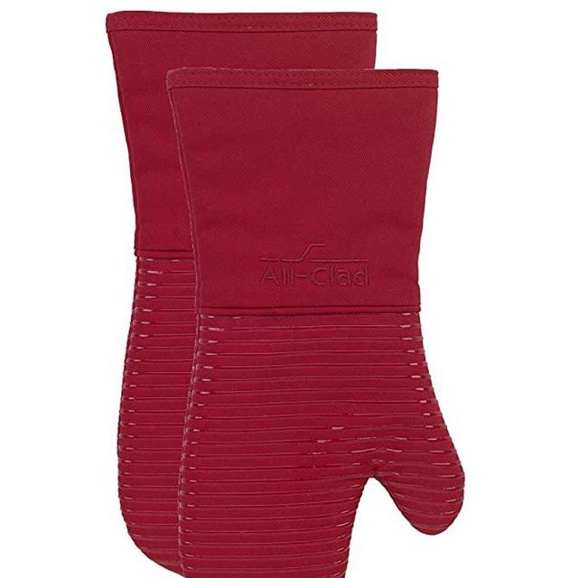 All-Clad Textiles Oven Mitt, 2 Pack, Chili