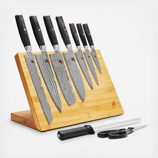 10 Piece Knife Block Set with Easel, Kaizen II