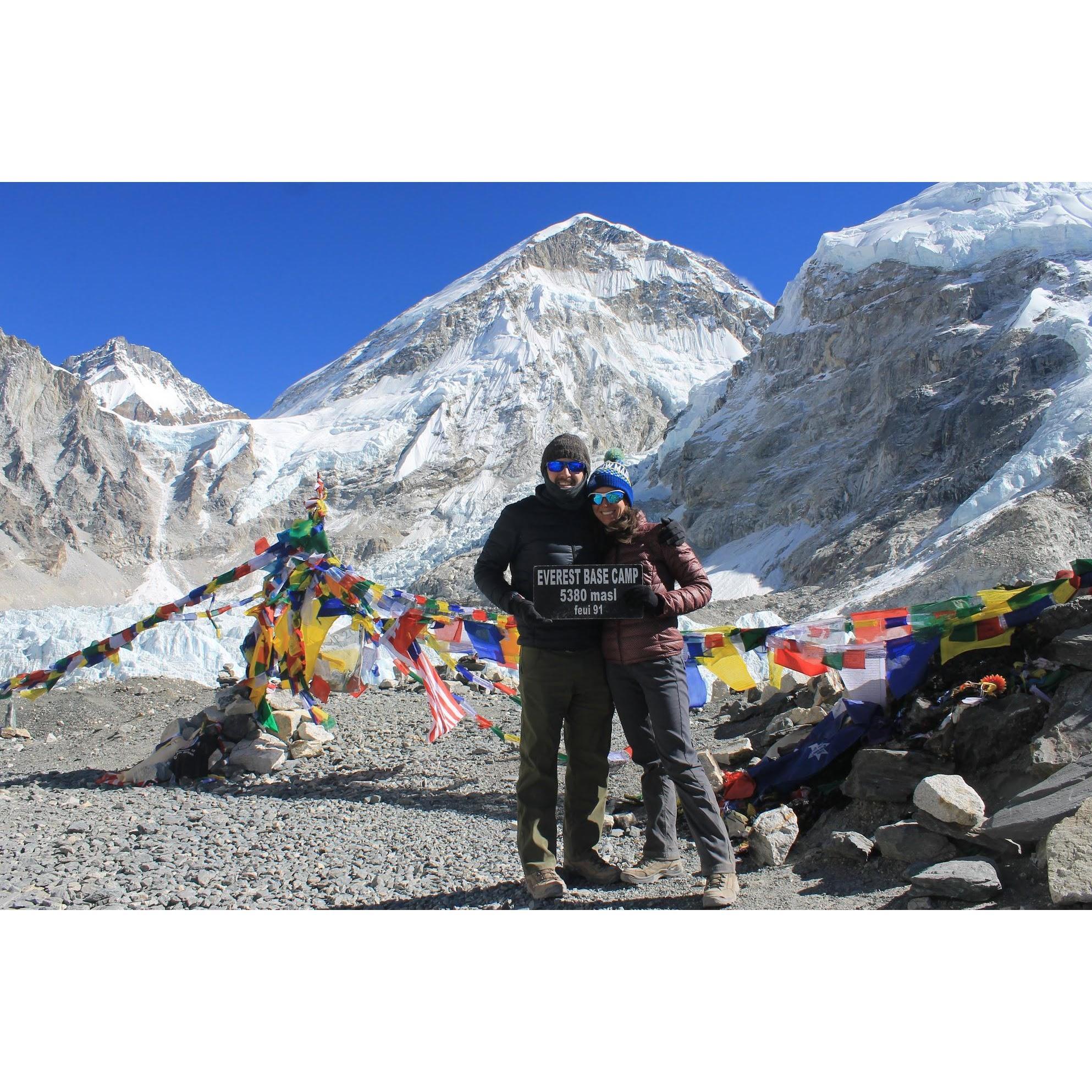We made it to Everest Base Camp! Dec 11, 2018