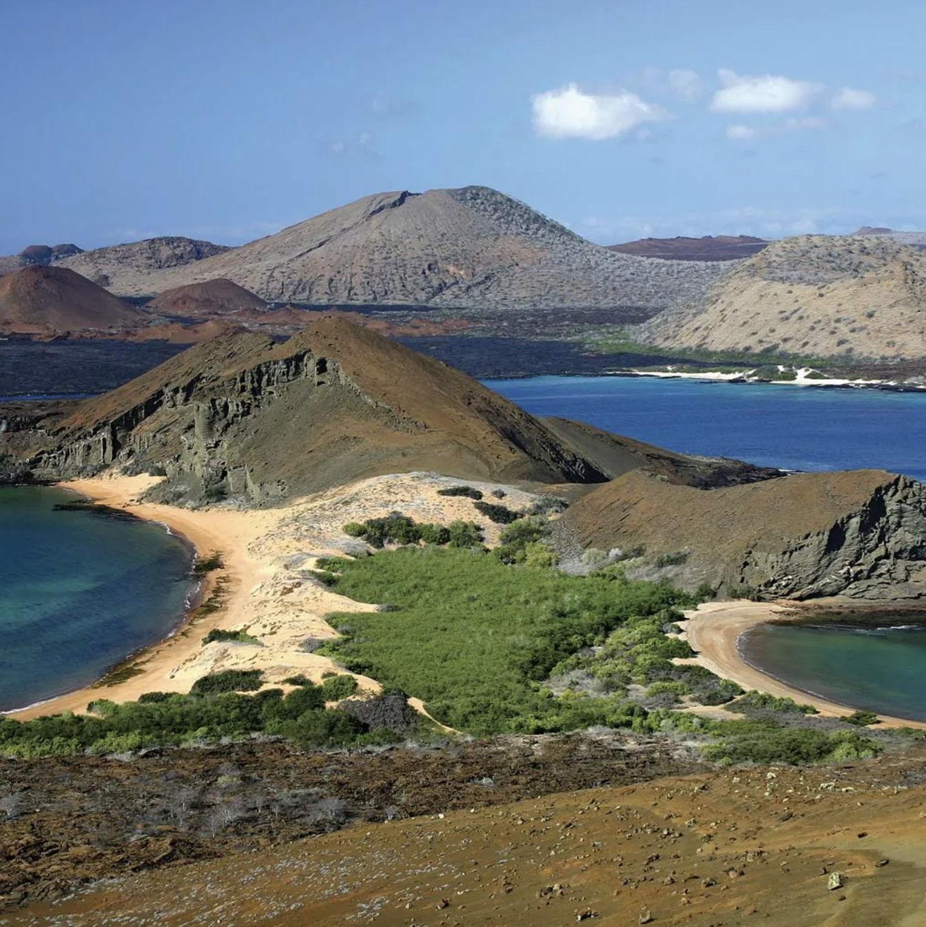 Galapagos - Beautiful Bartolome Island.