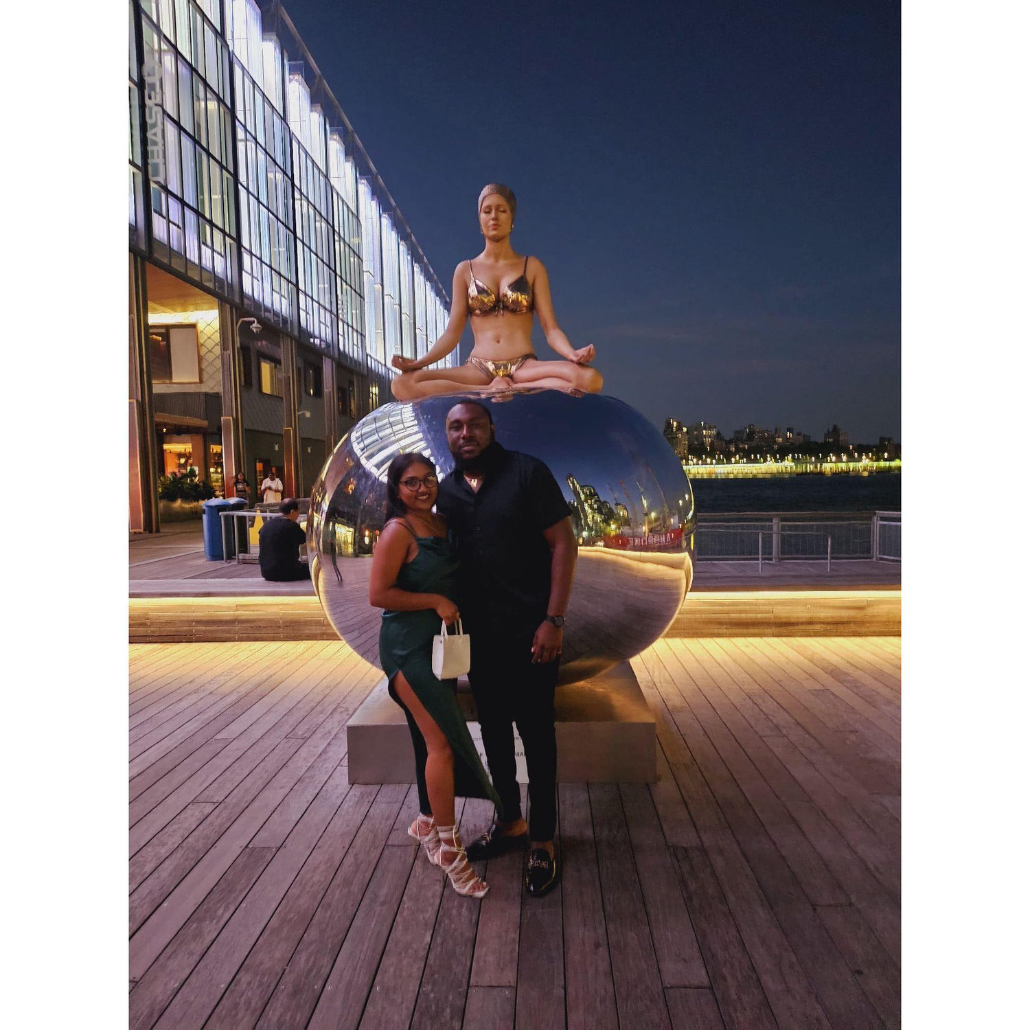 The evening she said "Yes!"