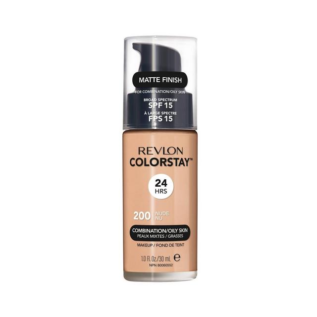 Revlon ColorStay Makeup for Combination/Oily Skin with SPF 15 - 200 Nude - 1 fl oz