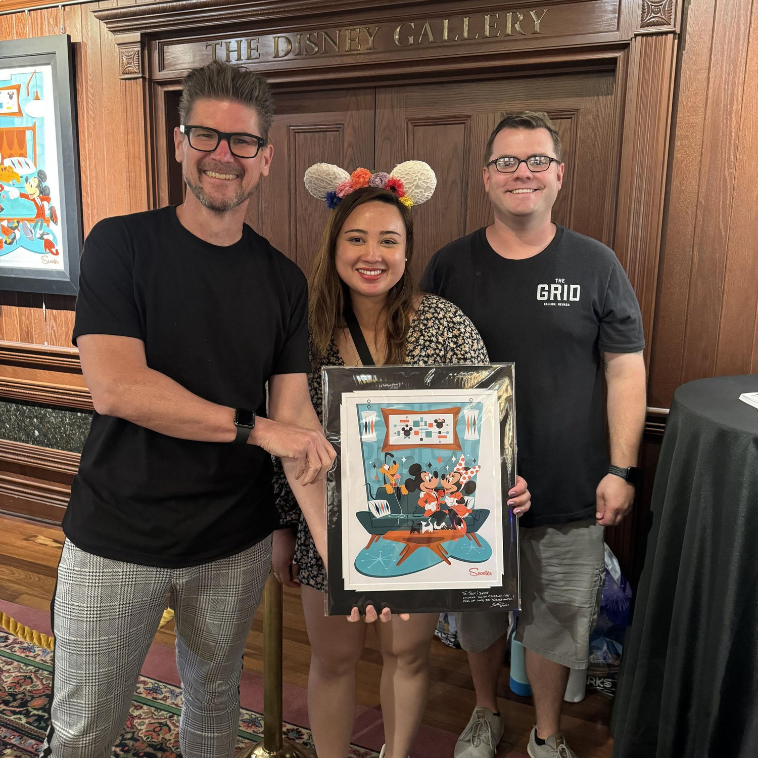 7/20/2024 Meeting a famous artist at Disneyland!