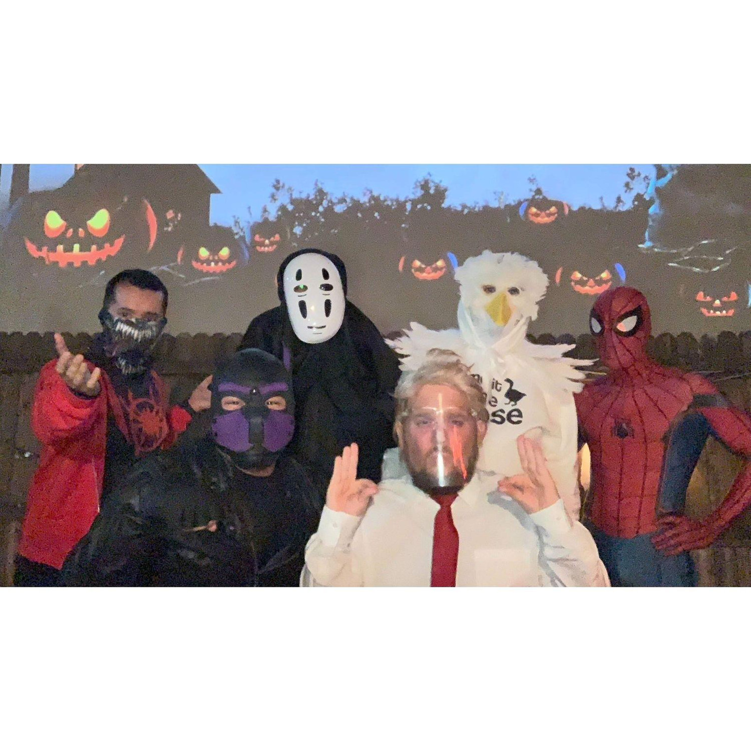 Halloween 2020 outdoors made everyone a little weird.