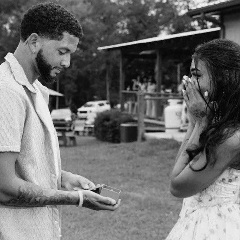 Brian proposed to Aaliyah 🖤
