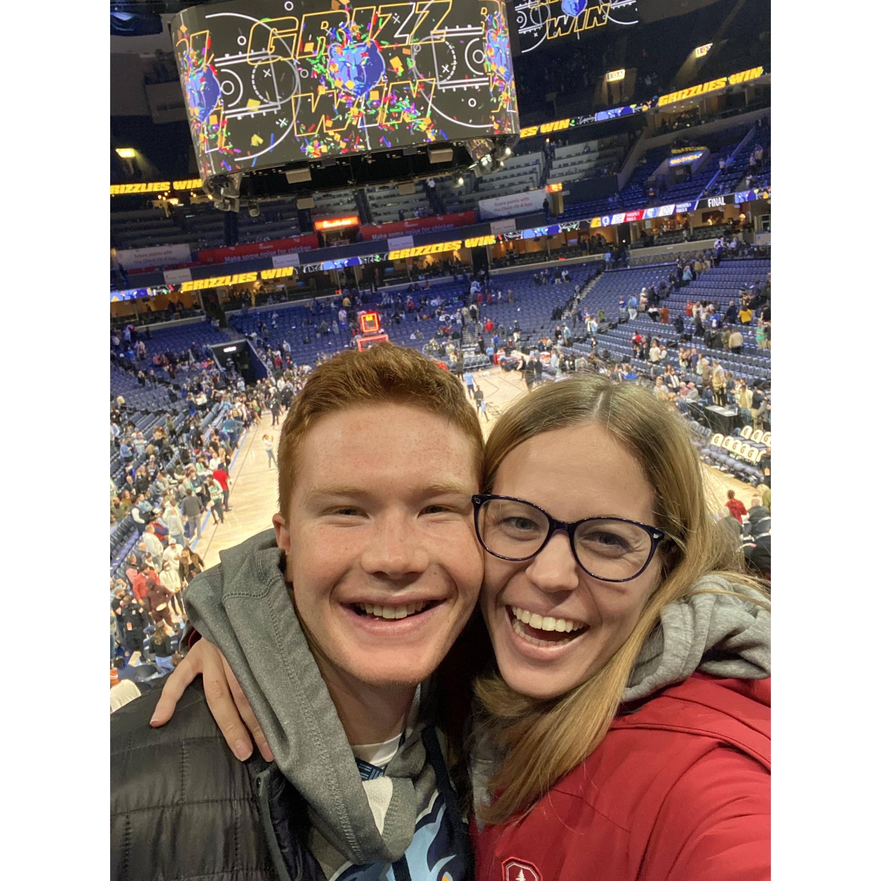 After a big Grizz win!