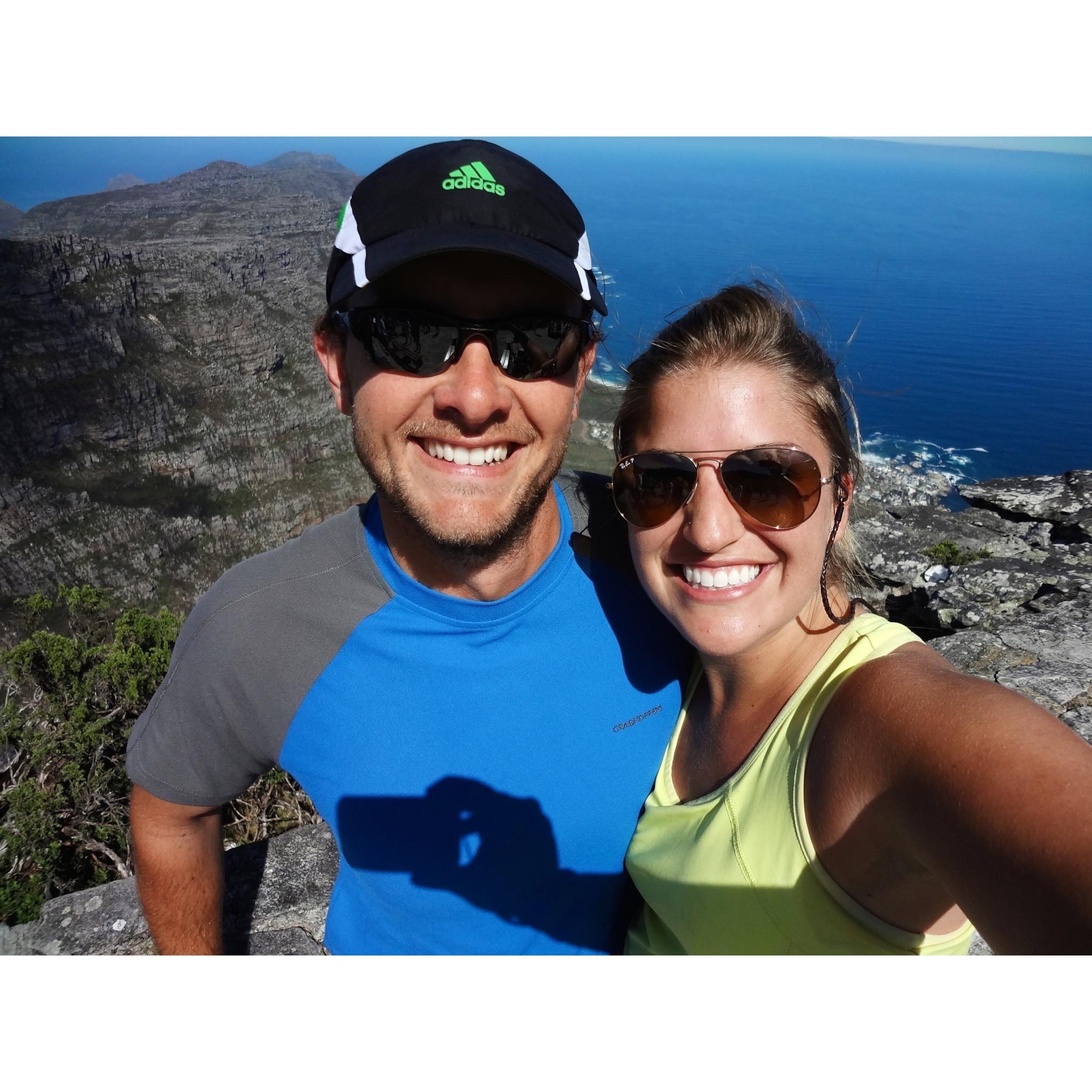 Cape Town while Brittany lived in South Africa for 6 months in 2012!