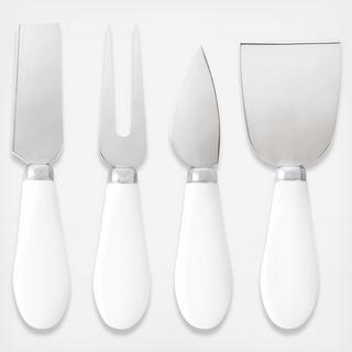 Garden Party Assorted Cheese Knives, Set of 4