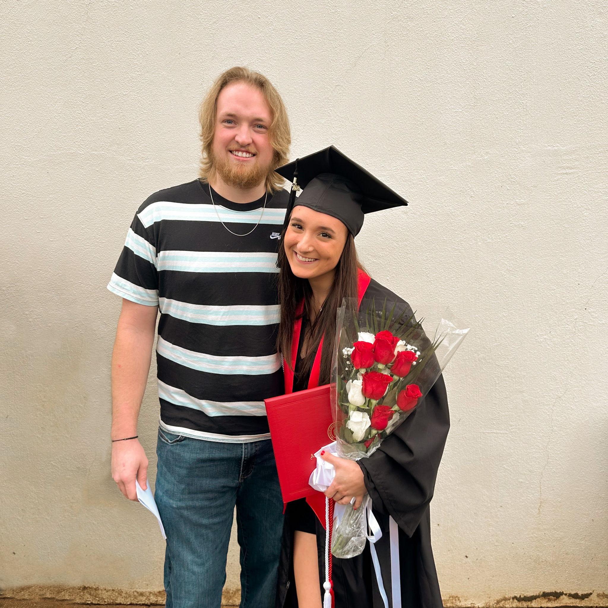 Kendall graduates college! December 2022