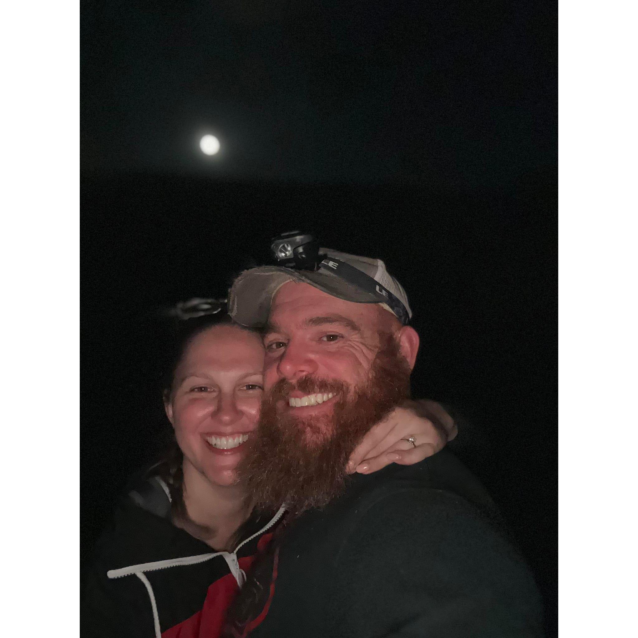 Right after he proposed