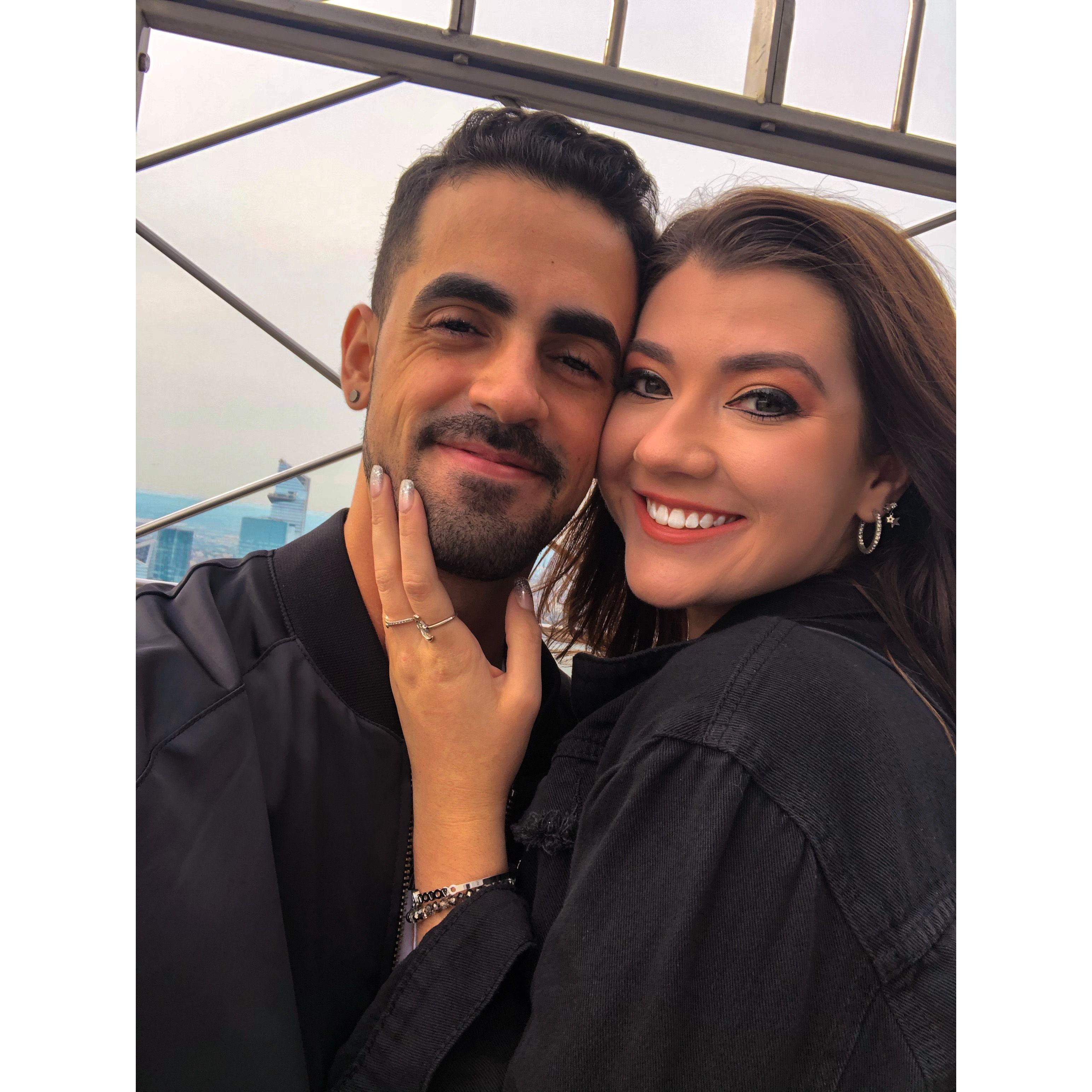 October 2020- The first time Luis visited Alexsey in New York.