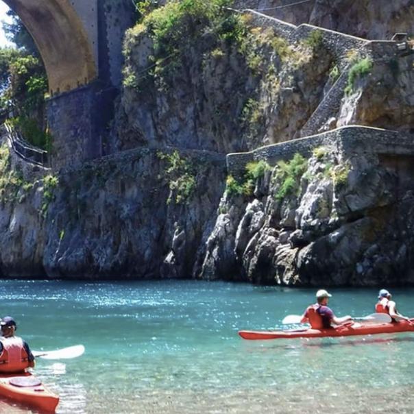 Kayak on the coast