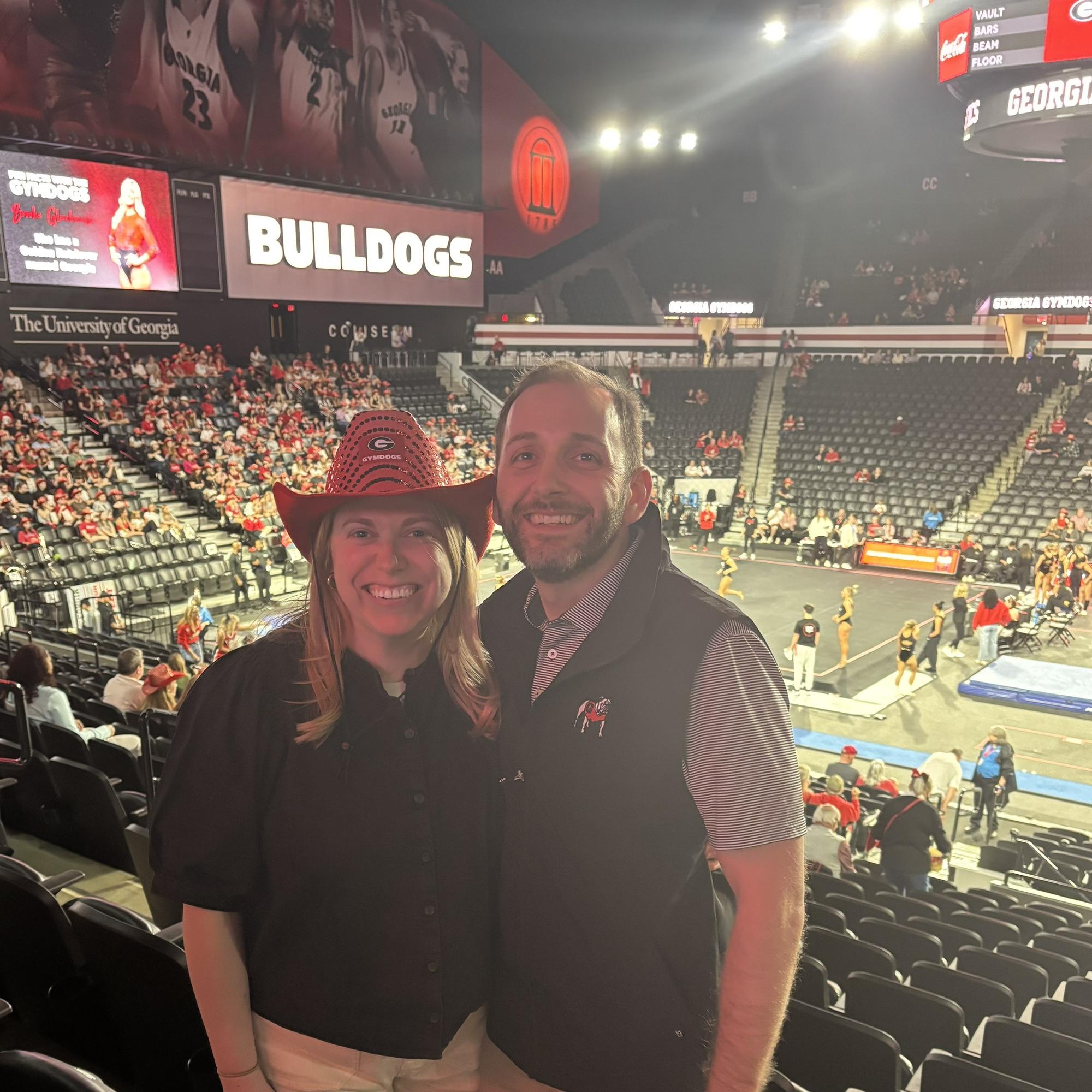 Friday nights cheering on The Gymdogs in Steg