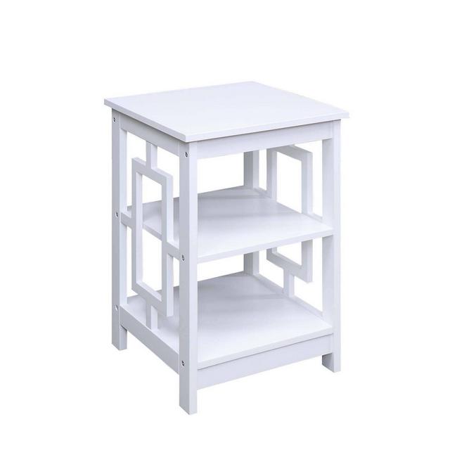 Town Square End Table White - Breighton Home