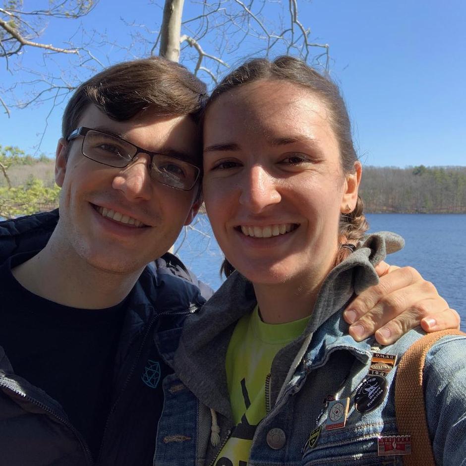 A nice hike - and the first time Kevin made it on to Claire's instagram