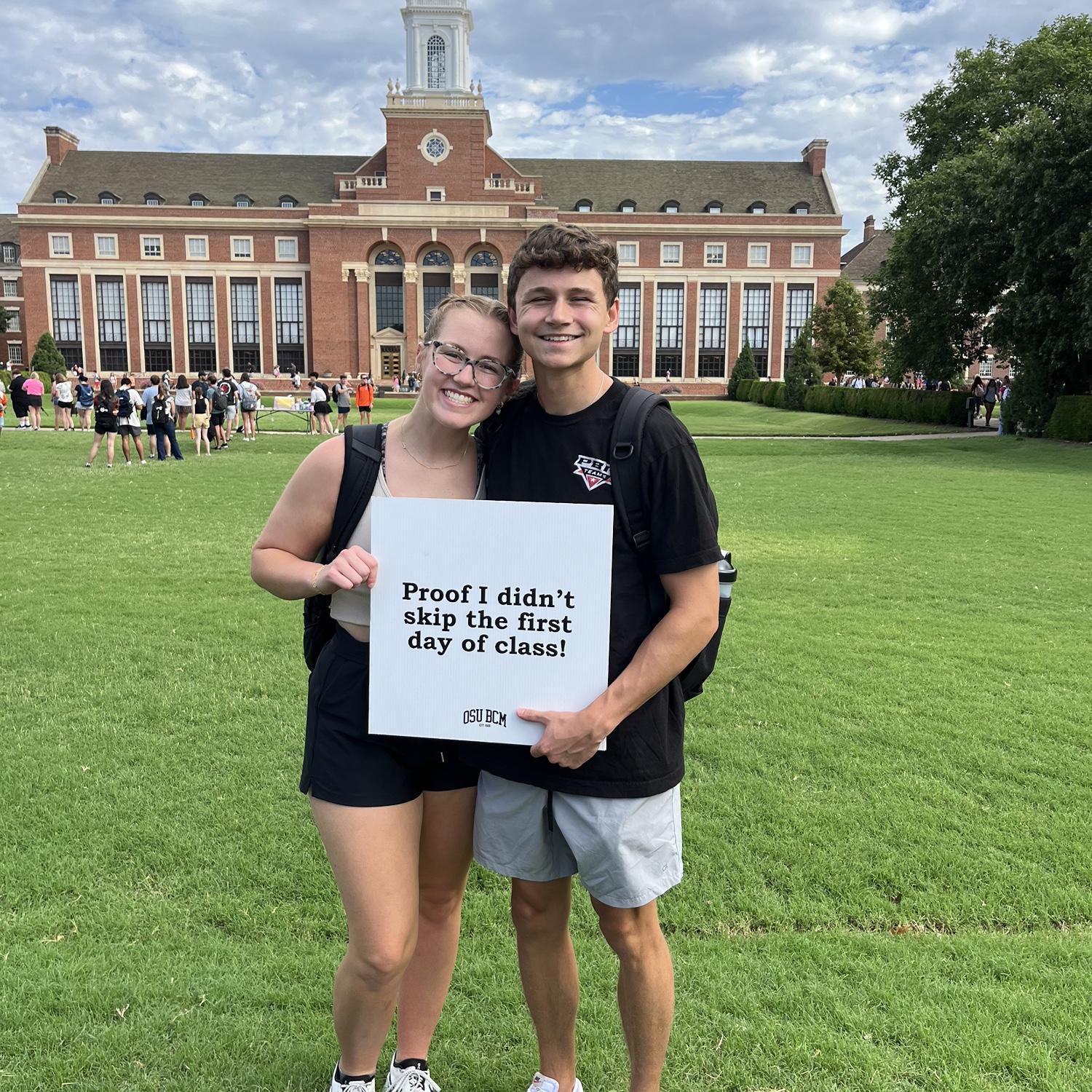 First day of class! 2024