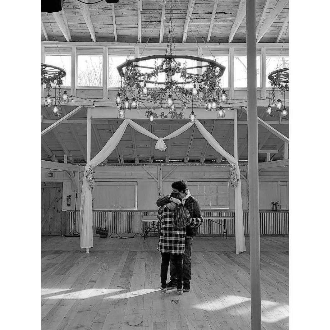 Touring our wedding venue!