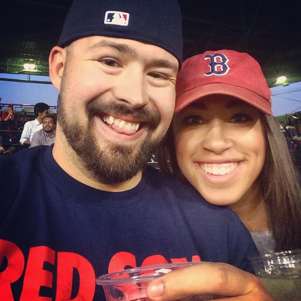 September 2014 - One of many Red Sox games!