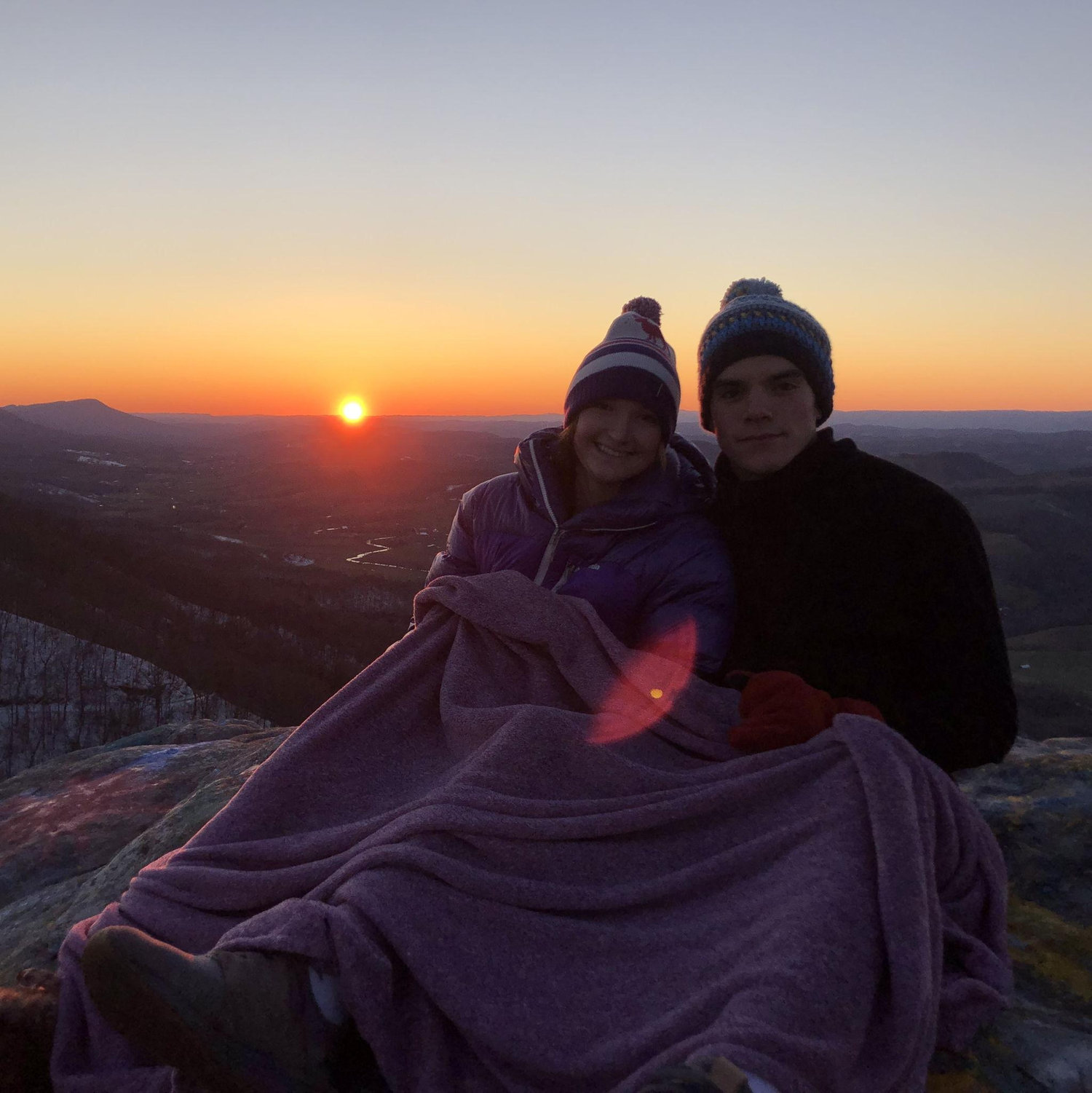 Our first photo together!
